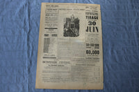 1872 JUNE 9 LE GRELOT NEWSPAPER - LA DERNIERE DENT - FRENCH - NP 8589