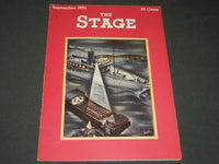 1934 SEPTEMBER THE STAGE MAGAZINE - NICE COVER - GREAT PHOTOS & ADS - ST 17