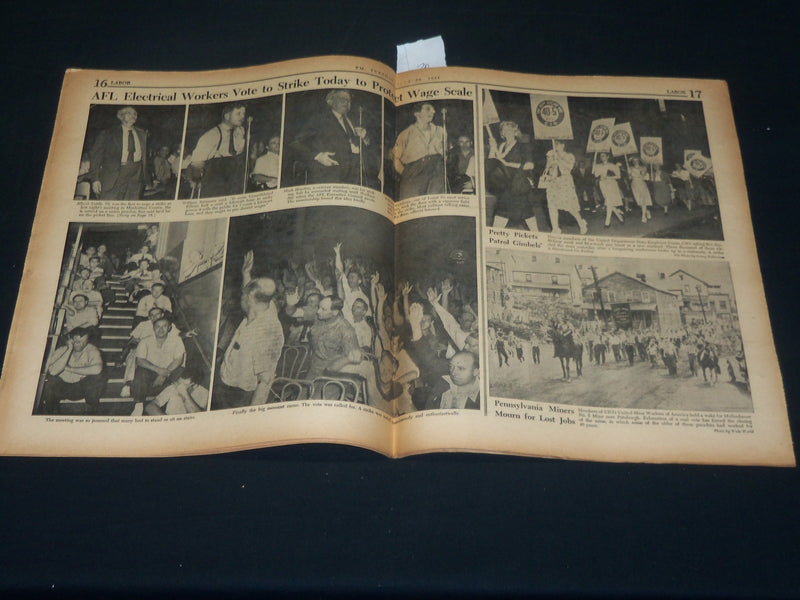 1941 JULY 29 PM'S WEEKLY NEWSPAPER - JAPS MAY GET OIL AS TENSION EASES - NP 4927