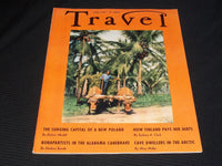1938 APRIL TRAVEL MAGAZINE - BEAUTIFUL FRONT COVER - E 2669