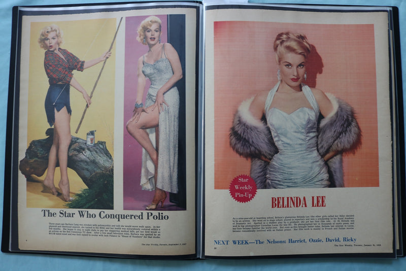 MOVIE STAR WEEKLY PIN-UP SCRAPBOOK - RICKY NELSON - #56