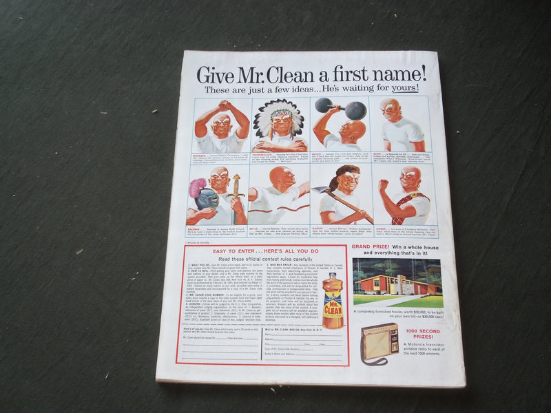 1962 NOVEMBER MCCALL'S MAGAZINE - NICE COVER, STORIES & ADS - F 508