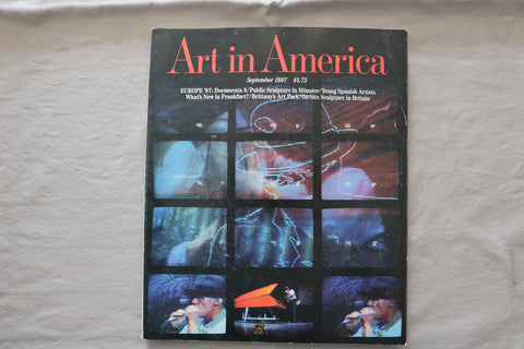 1987 SEPTEMBER ART IN AMERICA MAGAZINE - NAM JUNE PAIK'S BEUYS COVER - E 26744
