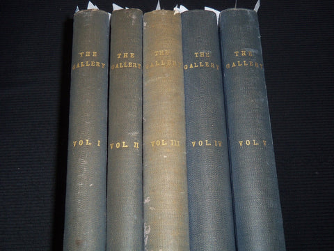 1933-1937 THE GALLERY PHOTOGRAPHY MAGAZINE BOUND VOLUMES NO. 1-5 - KD 655