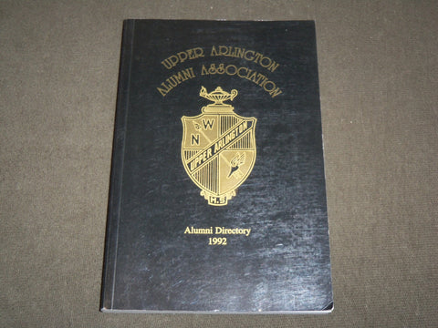 1992 UPPER ARLINGTON ALUMNI ASSOCIATION DIRECTORY - OHIO - KD 6236