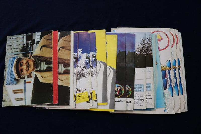 1979-1992 ZAVATTA CIRQUE ACHILLE - CIRCUS PROGRAMS - FRENCH - LOT OF 20 - O 3507