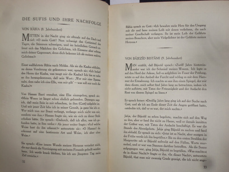 1921 EKSTATISCHE KONFESSIONEN HARDCOVER BOOK VON MARTIN BUBER - GERMAN - KD 9018