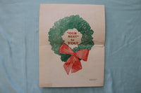 1942 SEASON'S GREETINGS FROM PLYMOUTH - FOLD-OUT - K 3438