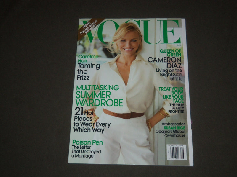 2009 JUNE VOGUE MAGAZINE - CAMERON DIAZ - SP 4903