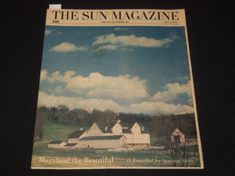 1976 JULY 4 BALTIMORE SUN MAGAZINE - MARYLAND THE BEAUTIFUL - PHOTOS - NP 8930