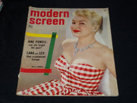 1953 AUGUST MODERN SCREEN MAGAZINE - BETTY GRABLE FRONT COVER - E 1834