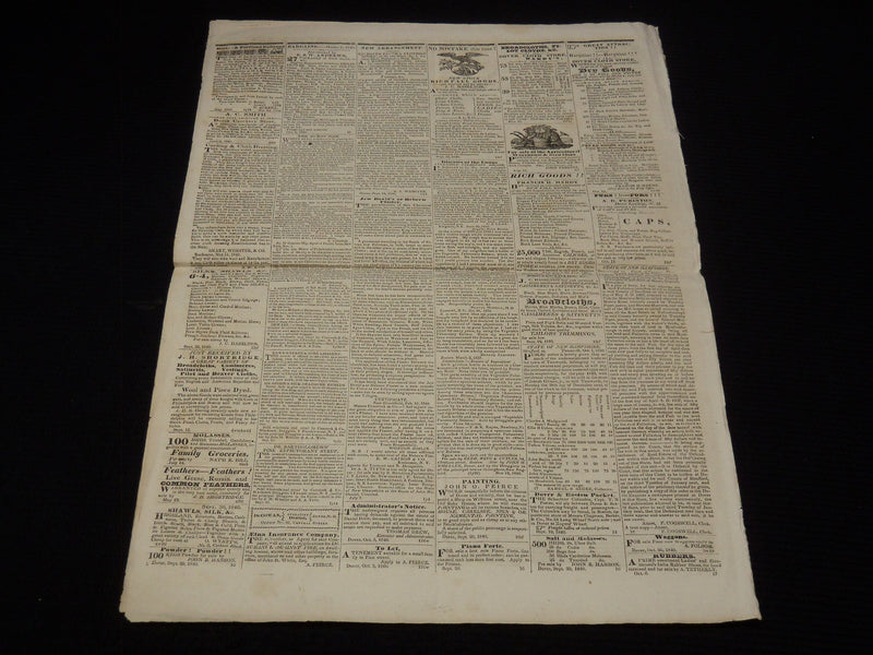 1840 OCTOBER 27 DOVER ENQUIRER NEWSPAPER - HARRISON - VOICE OF VICTORY - NP 8982
