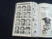 1983 SEP 25 GAMEDAY MAGAZINE- PHILADELPHIA EAGLES VS ST. LOUIS CARDINALS- F 250C