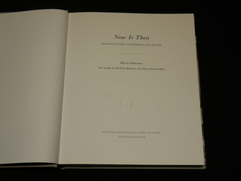 2008 NOW IS THEN MARESCA COLLECTION BOOK BY MARVIN HEIFERMAN - KD 2767Y