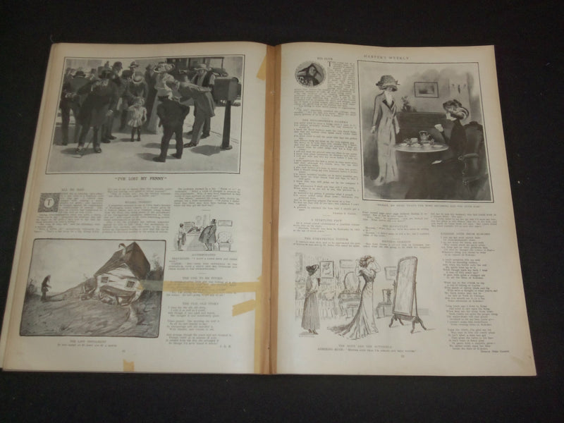 1910 MAY 28 HARPER'S WEEKLY MAGAZINE - NEW ENGLAND INDUSTRIAL NUMBER - ST 6370