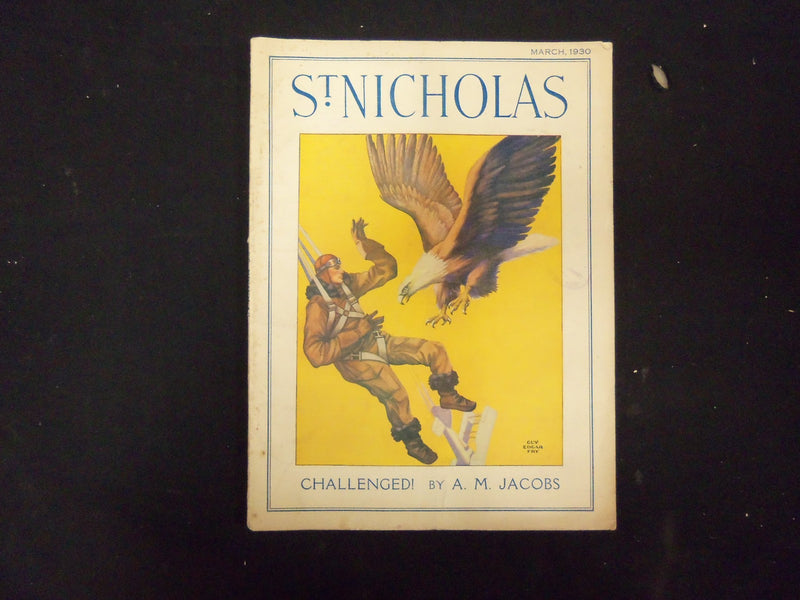 1930 MARCH ST. NICHOLAS MAGAZINE - ILLUSTRATIONS, STORIES & ADS - ST 3173