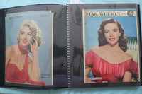 HOLLYWOOD STARS SCRAPBOOK - GREGORY PECK - MERLE OBERON - KIM NOVAK - #22