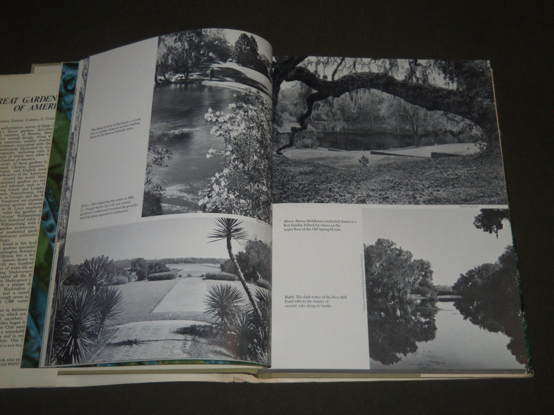 1969 GREAT GARDENS OF AMERICA BY CARROLL C. CALKINS BOOK - KD 4100