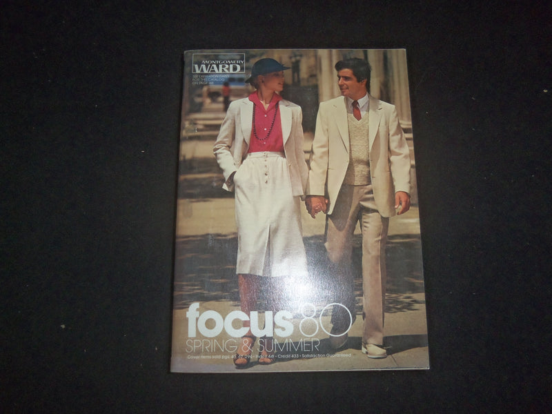 1980 SPRING AND SUMMER MONTGOMERY WARD CATALOG - GREAT FASHION - R 90M