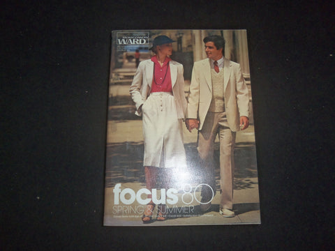 1980 SPRING AND SUMMER MONTGOMERY WARD CATALOG - GREAT FASHION - R 90M