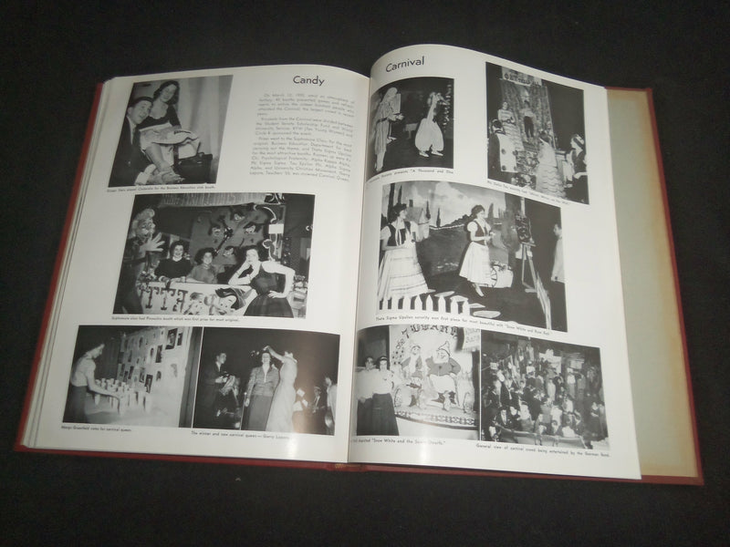 1955 TEMPLAR TEMPLE UNIVERSITY YEARBOOK - PHILADELPHIA, PENNSYLVANIA - YB 2508