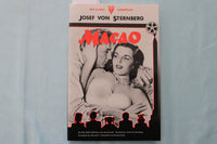 1980 MACAO BY JOSEF VON STERNBERG SOFTCOVER BOOK - K 3436