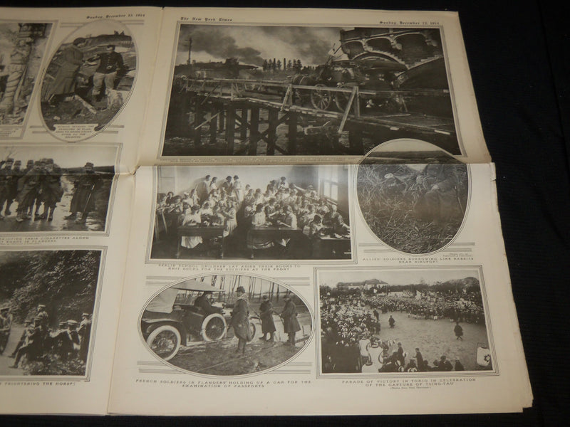 1914 DECEMBER 13 NEW YORK TIMES PICTURE SECTION - KAISER - W. W. I. - NP 5609
