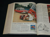 1956 SEPT-OCT SATURDAY EVENING POST MAGAZINE VOLUME - 2 ROCKWELL COVERS - R 565