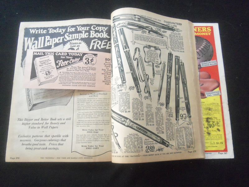 1927 SPRING & SUMMER NATIONAL CLOAK & SUIT CO. CATALOG - NY & KANSAS CITY- R 94K