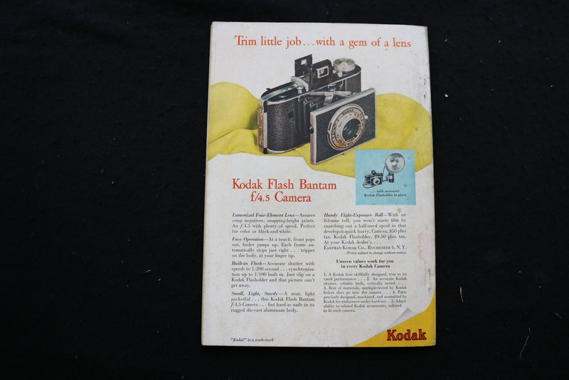 1949 JANUARY THE CAMERA MAGAZINE - SELLING PHOTOGRAPHS AS PICTURES COVER - K 340