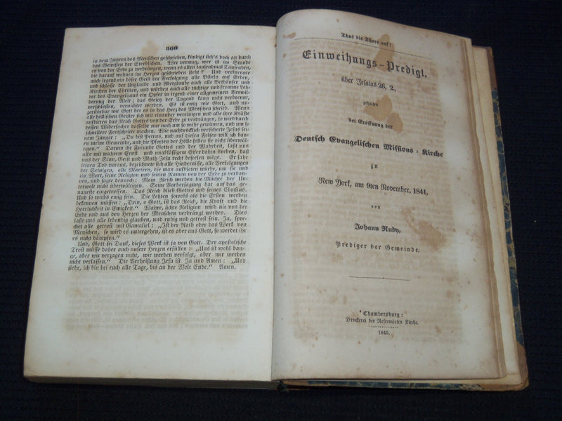1845 DIE DEUTSCHE KANZEL GERMAN VOLUME - KD 7813