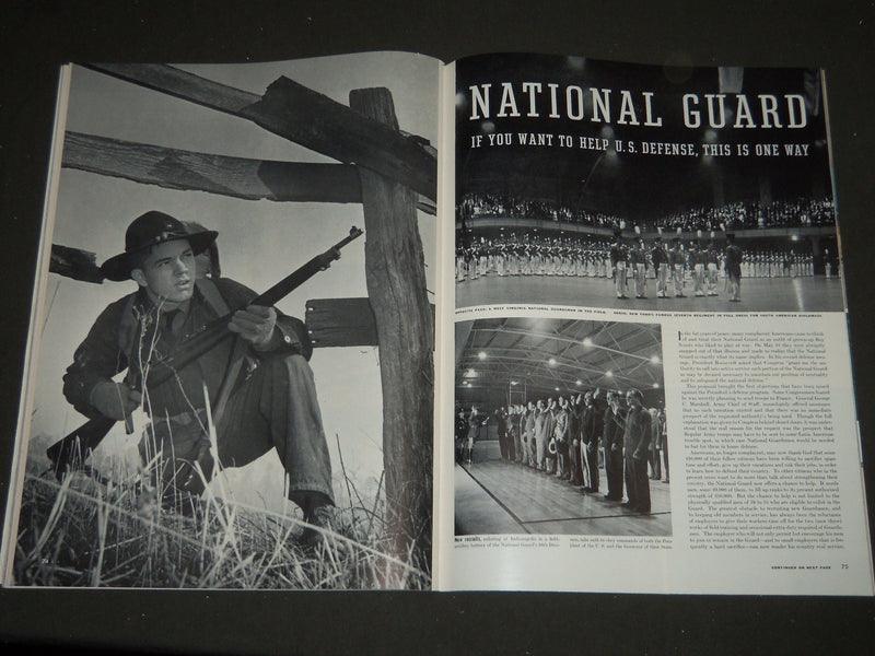 1940 JUNE 17 LIFE MAGAZINE - GENERAL MOTOR'S WILLIAM KNUDSON COVER - L 187