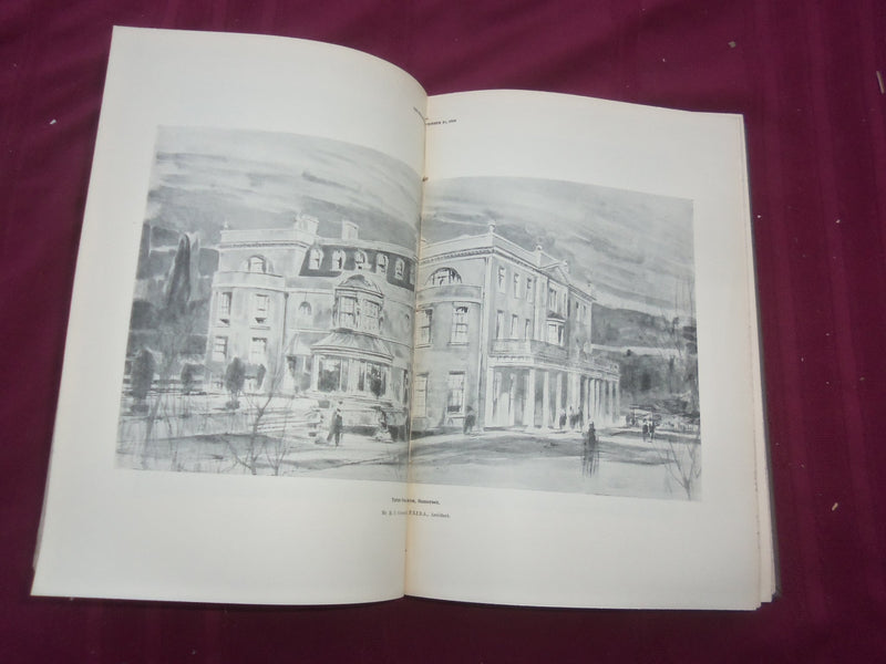1925 JAN-DEC THE BUILDER U. K. MAGAZINE BOUND VOLUMES - 2 VOLS - FOLD OUTS- C 31
