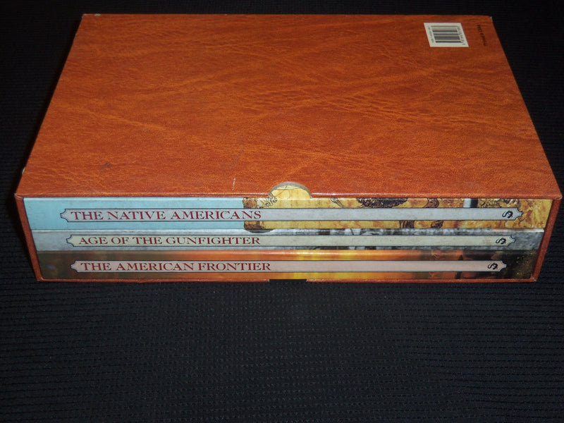 2000 THE WILD WEST BOOKS BOXED SET OF 3 - HARDCOVER - GREAT PHOTOS - KD 5676C
