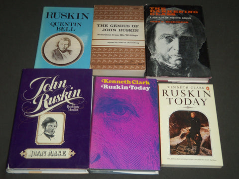 1961-1981 ASSORTMENT OF JOHN RUSKIN BOOKS LOT OF 9 DIFFERNET - KD 2021