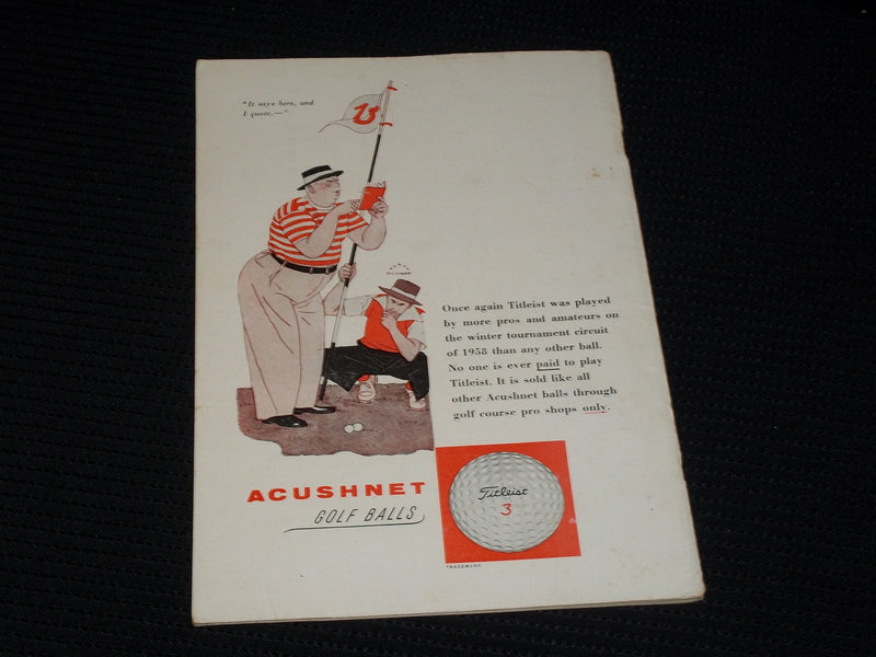 1958 JULY GOLF DIGEST MAGAZINE - DOUG FORD FRONT COVER - E 5467