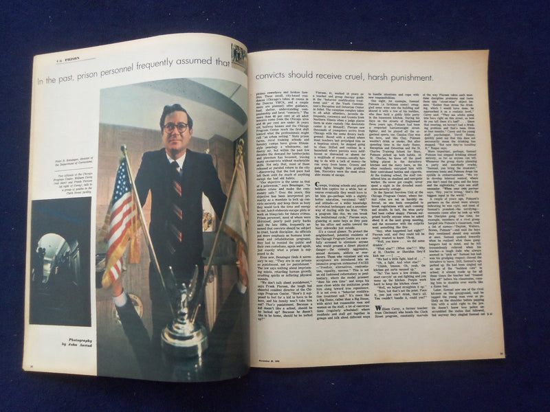 1970 NOVEMBER 29 CHICAGO TRIBUNE MAGAZINE SECTION - GLORIA STEINEM - NP 6415