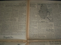 1941 MARCH 20 SAN FRANCISCO CHRONICLE - YEAR'S WORST RAID - SUPERMAN - NP 3632