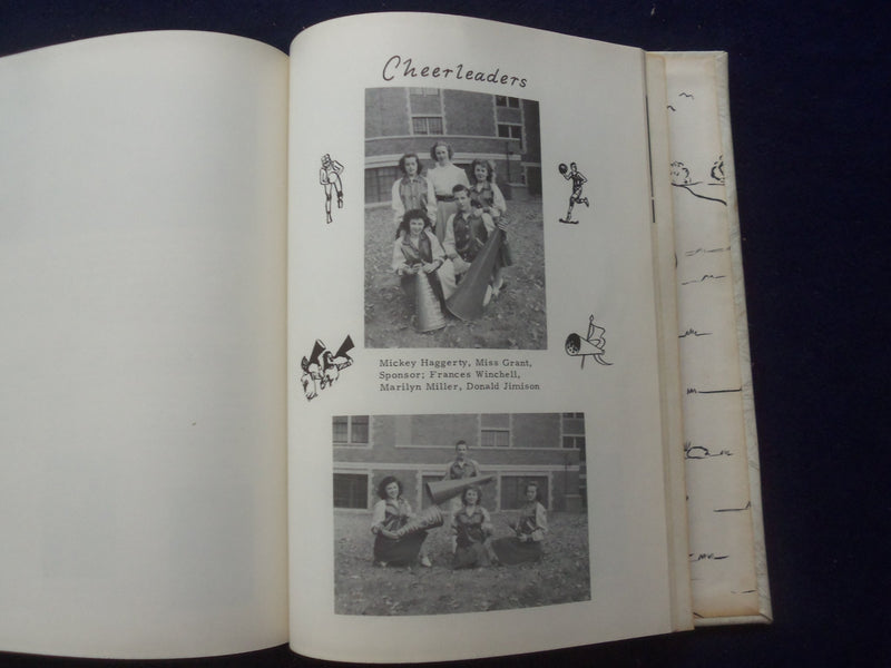 1949 THE DAWSONIAN DAWSON COUNTY HIGH SCHOOL YEARBOOK-GLENDIVE, MONTANA- YB 3128