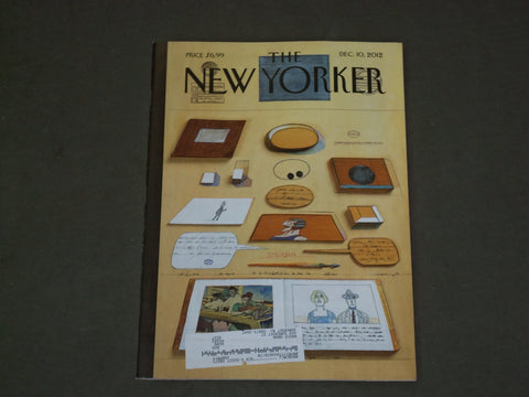 2012 DECEMBER 10 THE NEW YORKER MAGAZINE - ILLUSTRATED COVER - NY 2239