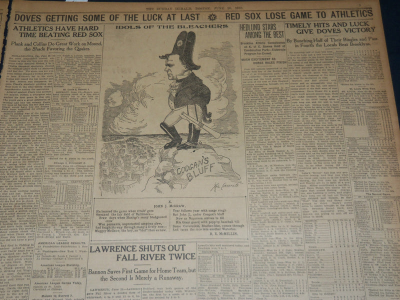 1910 JUNE 26 THE BOSTON HERALD - BANDIT KILLS TWO MEN IN LYNN HOLD-UP - BH 343