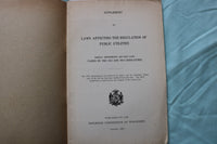 1916-1917 BUREAU OF RAILWAY ECONOMICS REPORTS - LOT OF 2 - SOFTCOVER - K 3258