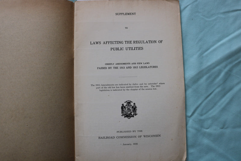 1916-1917 BUREAU OF RAILWAY ECONOMICS REPORTS - LOT OF 2 - SOFTCOVER - K 3258