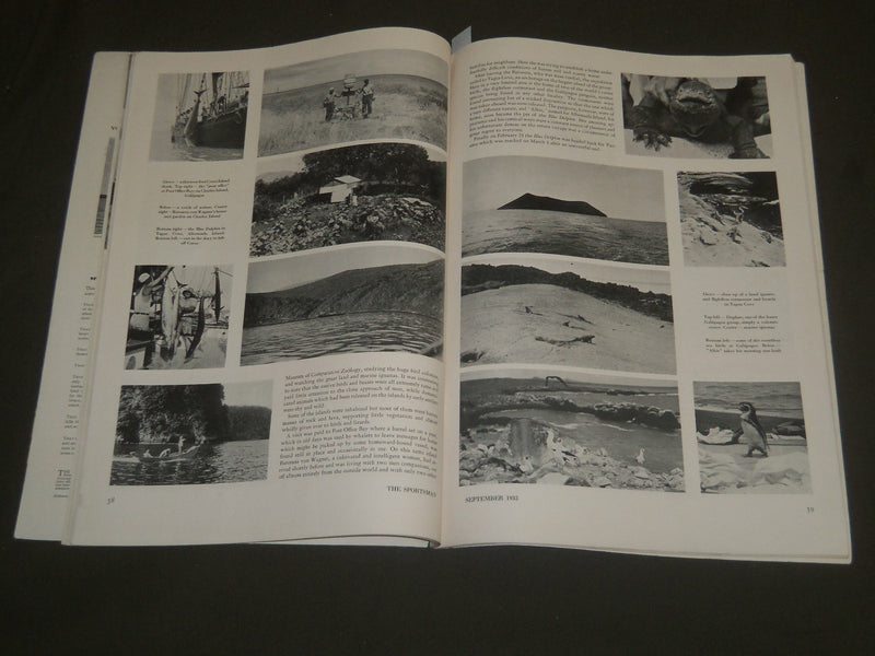 1933 SEPEMBER SPORTSMAN MAGAZINE - GREAT ADS & PHOTOS - B 6584