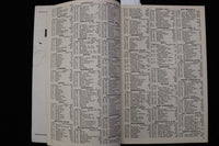 1950 DEE CEE DINER FOOTBALL SCHEDULES-RECORDS - K 2840