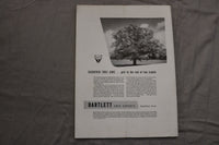 1952 AUGUST HORTICULTURE MAGAZINE - BEAUTIFUL SCENERY COVER - ST 1015D