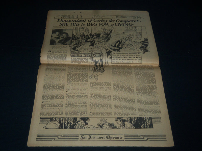 1937 JANUARY 3 SAN FRANCISCO CHRONICLE SUNDAY MAGAZINE SECTIONS -COMICS- NP 3706