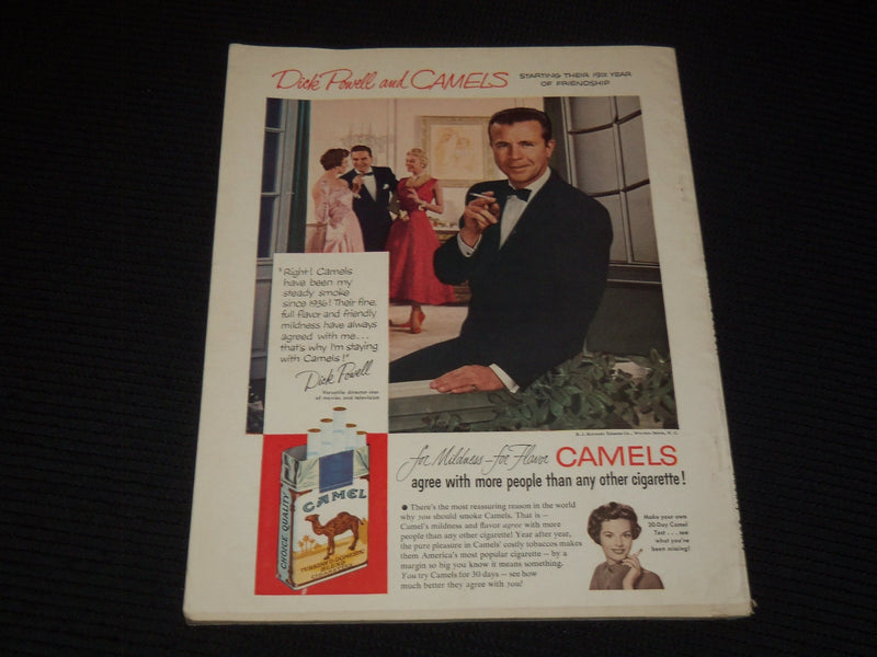1954 OCTOBER MODERN SCREEN MAGAZINE - ELIZABETH TAYLOR COVER - E 12275