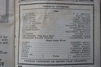 1922 TANGERINE - CASINO THEATRE PROGRAM - JEANETTE MACDONALD - K 2733