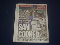 2021 APRIL 6 NEW YORK DAILY NEWS NEWSPAPER - NEW YORK JETS TRADE SAM DARNOLD